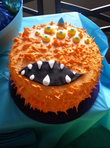 Carlos' personal monster cake 
